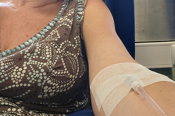 Primeira Sessão de Quimioterapia – 27/08 💉